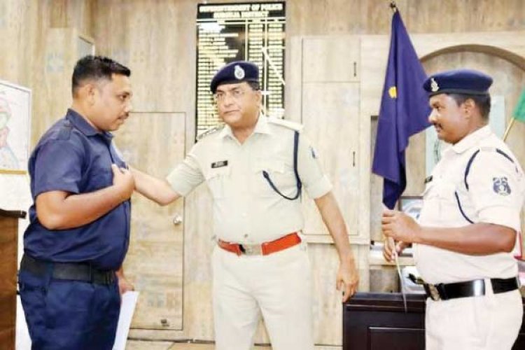 एम्बुलेंस दुर्घटना, घायलों को आपातकालीन सुविधा पर पुलिस टीम पुरस्कृत