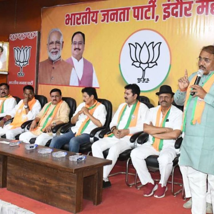 इंदौर में 30 अप्रैल तक भाजपा चलाएगी दो अभियान:वक्फ कानून और बाबा साहब के लिए जनजागरण; कानून के समर्थन में ईसाई समाज भी