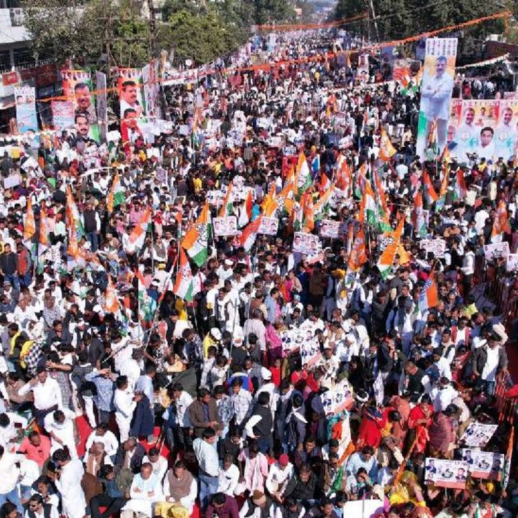 ऑपरेशन सिंदूर के बाद आज कांग्रेस निकालेगी तिरंगा यात्रा:जीतू, उमंग, दिग्गी रेडक्रॉस चौराहे से शौर्य स्मारक पहुंचकर देंगे सलामी